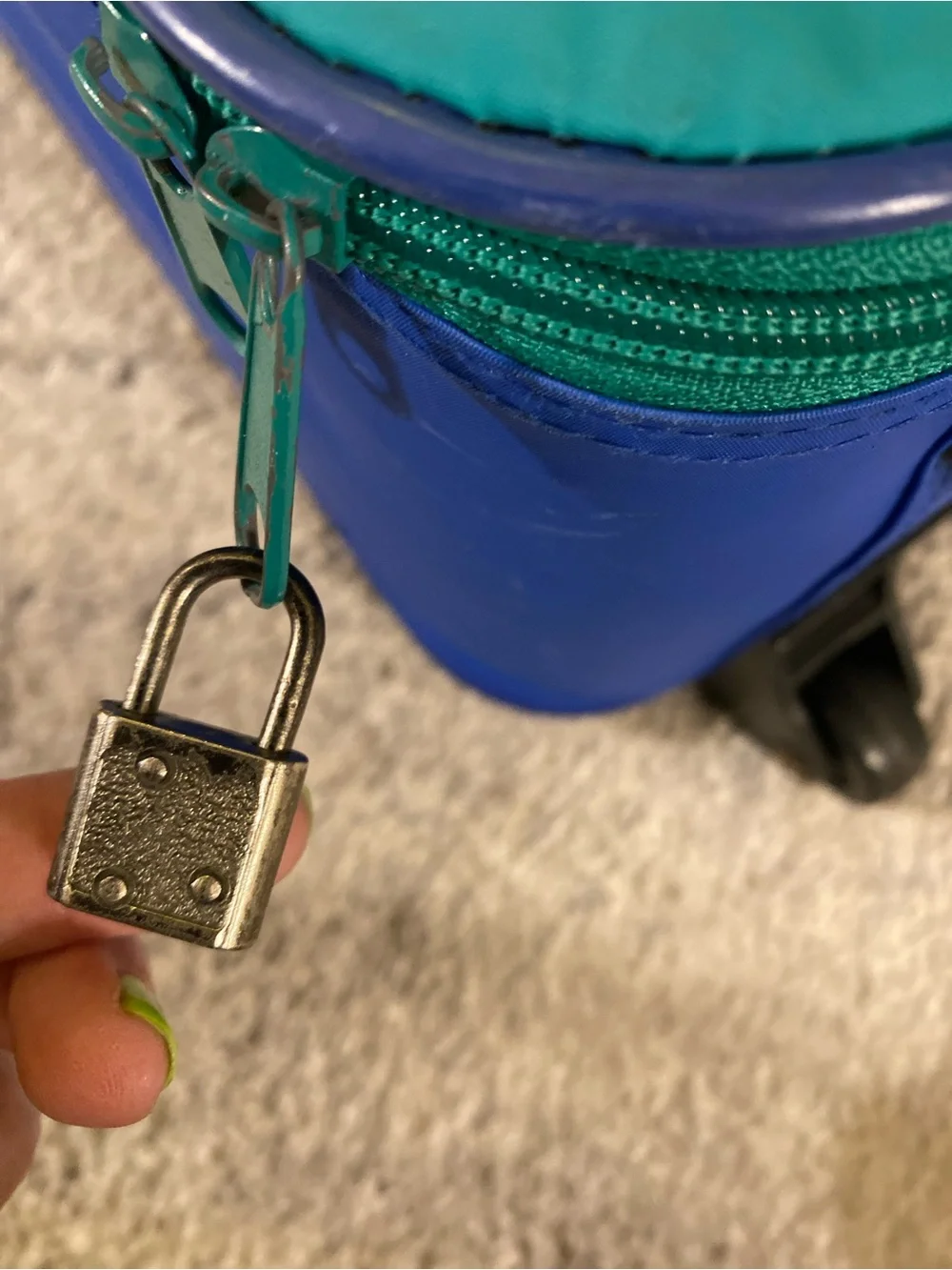 Going to Grandma’s Vintage Roller Suitcase by Mercury Luggage